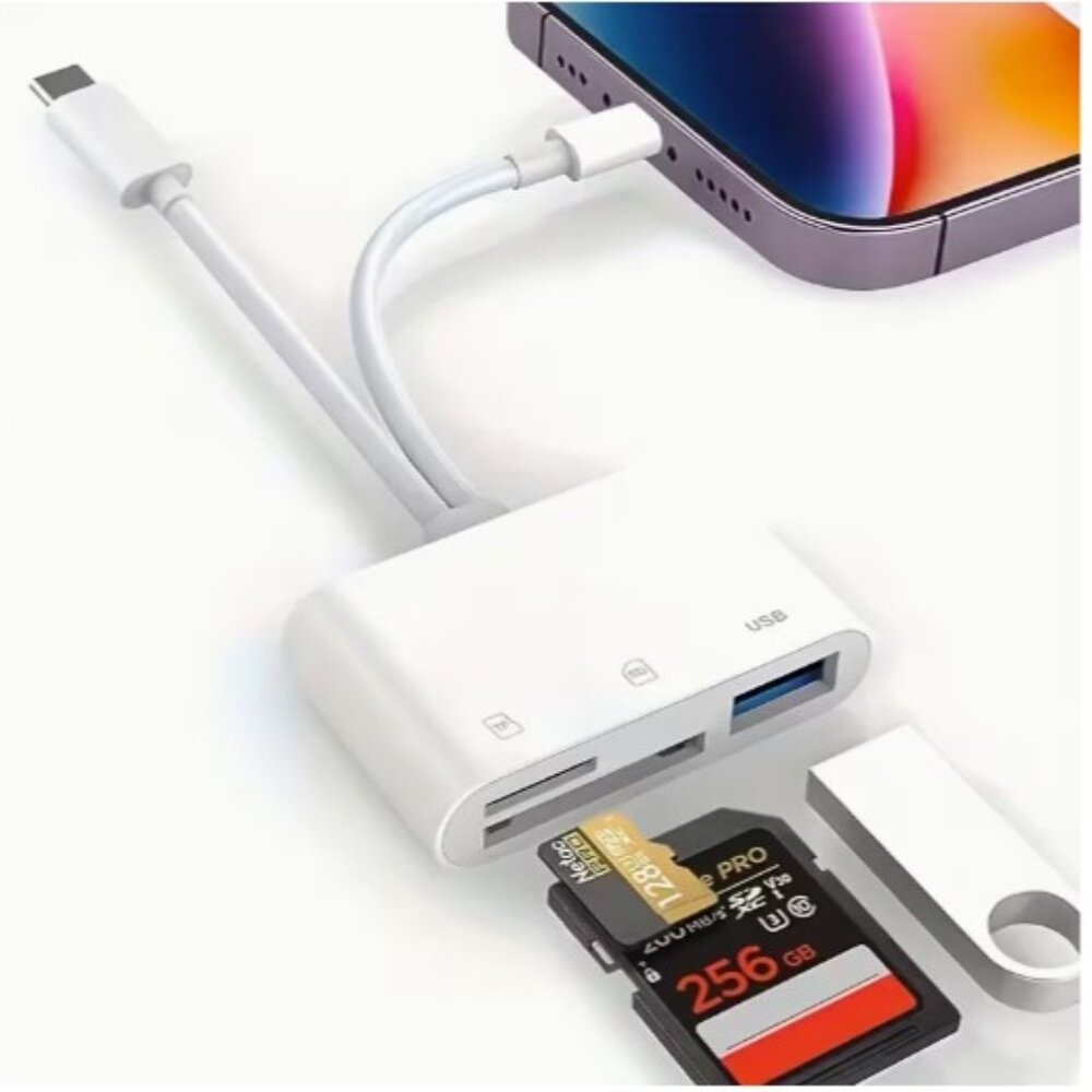 8-in-1 Multi-Device Memory Card Reader - Picture 3 of 6